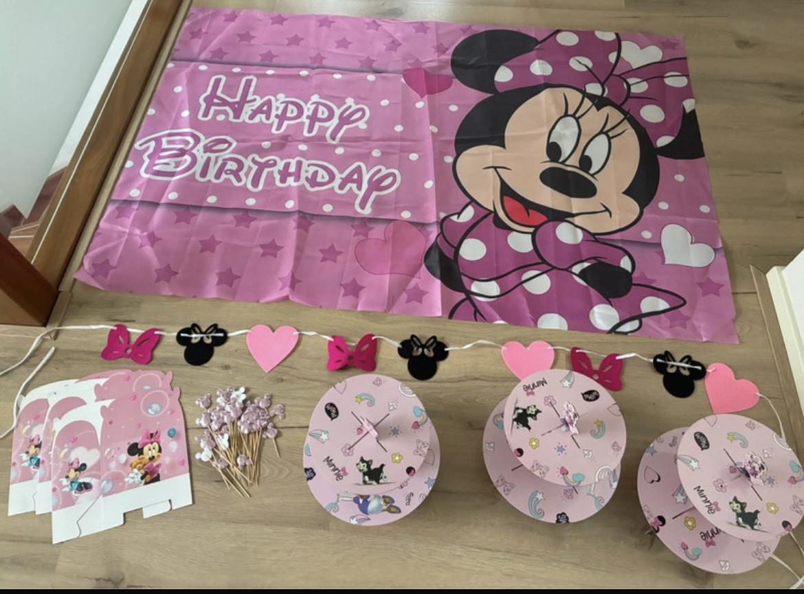 Minnie mouse feest
