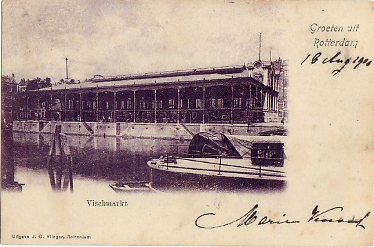 134 Rotterdam Vischmarkt 1901