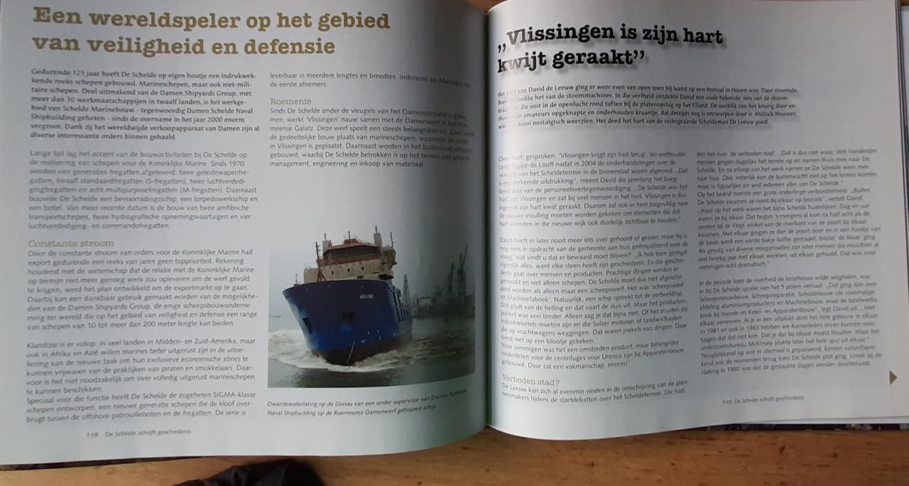 De Schelde schrijft geschiedenis, door Jacques Cats