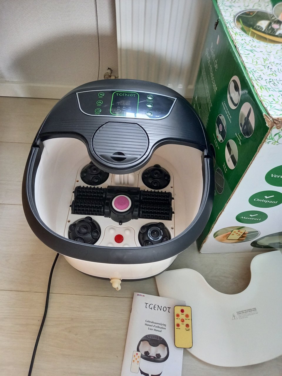 Tgenot voetenbad met verschillende massage standen
