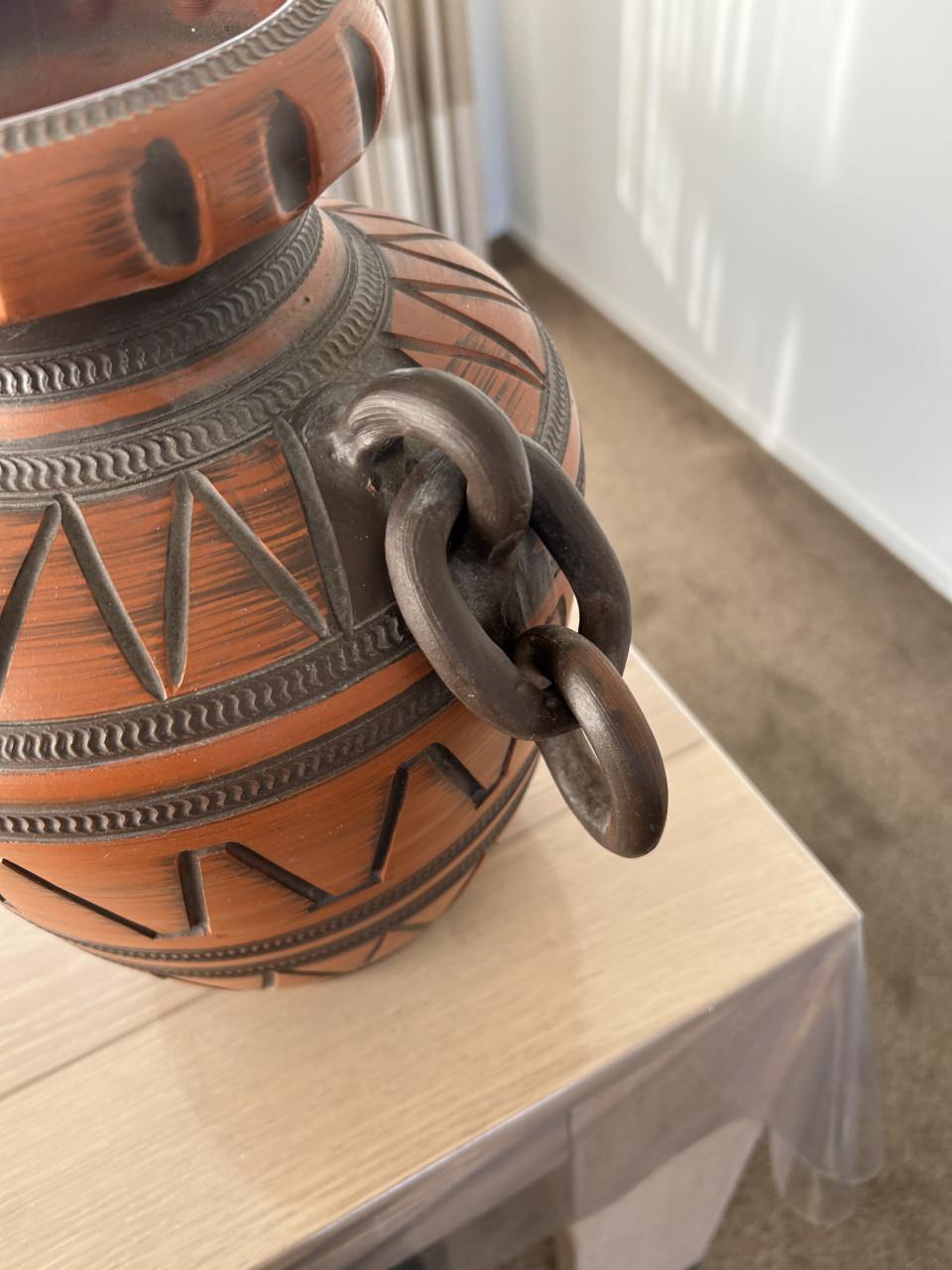 Vintage vaas boho stijl