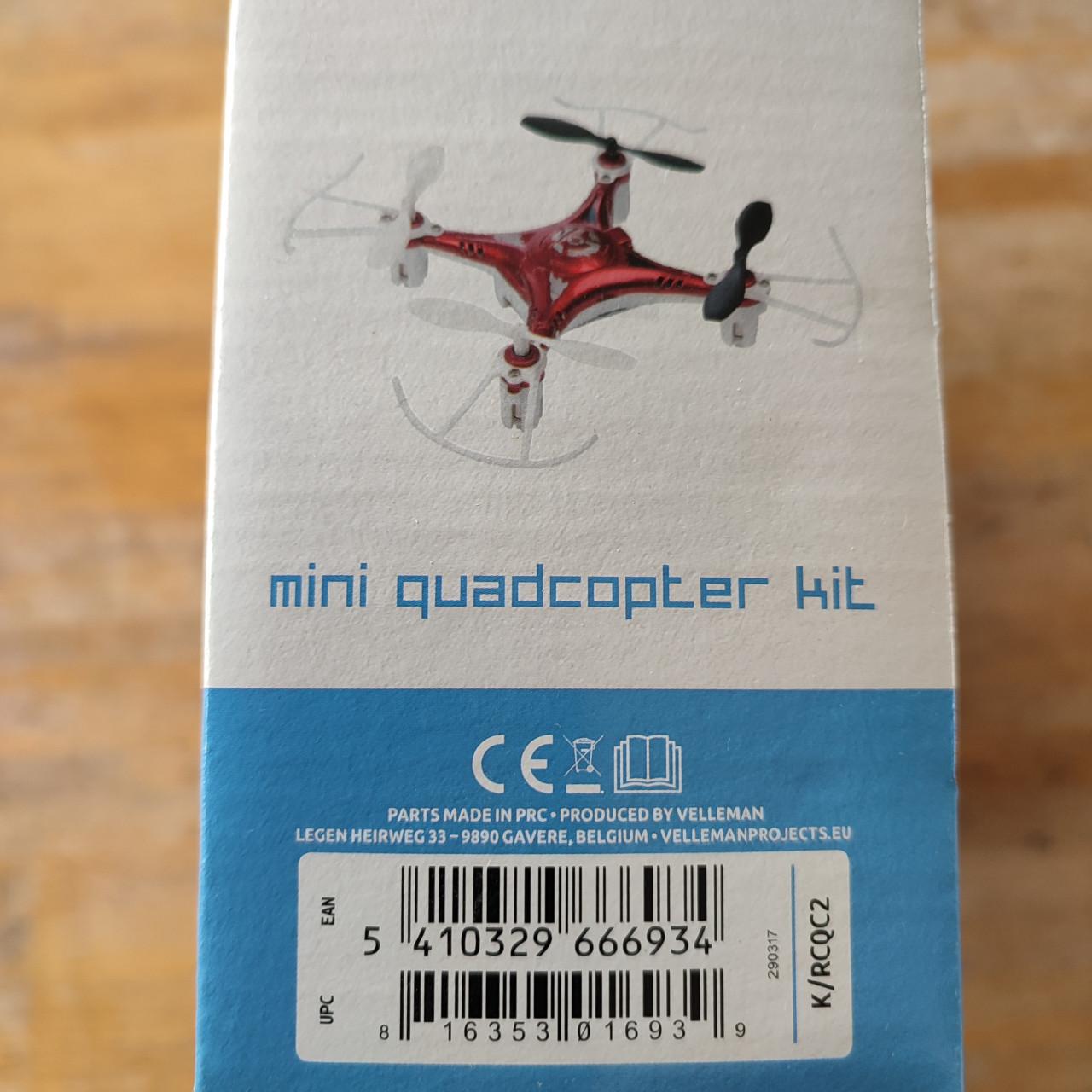 Drone bouwkit van Velleman.