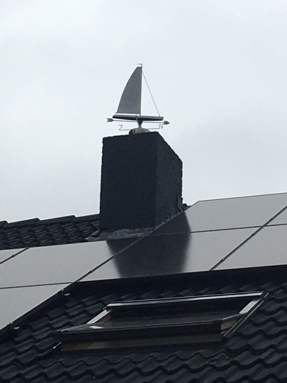 Wegens verhuizing tekoop;  Windwijzer geheel roestvrij  van modernZeilyacht