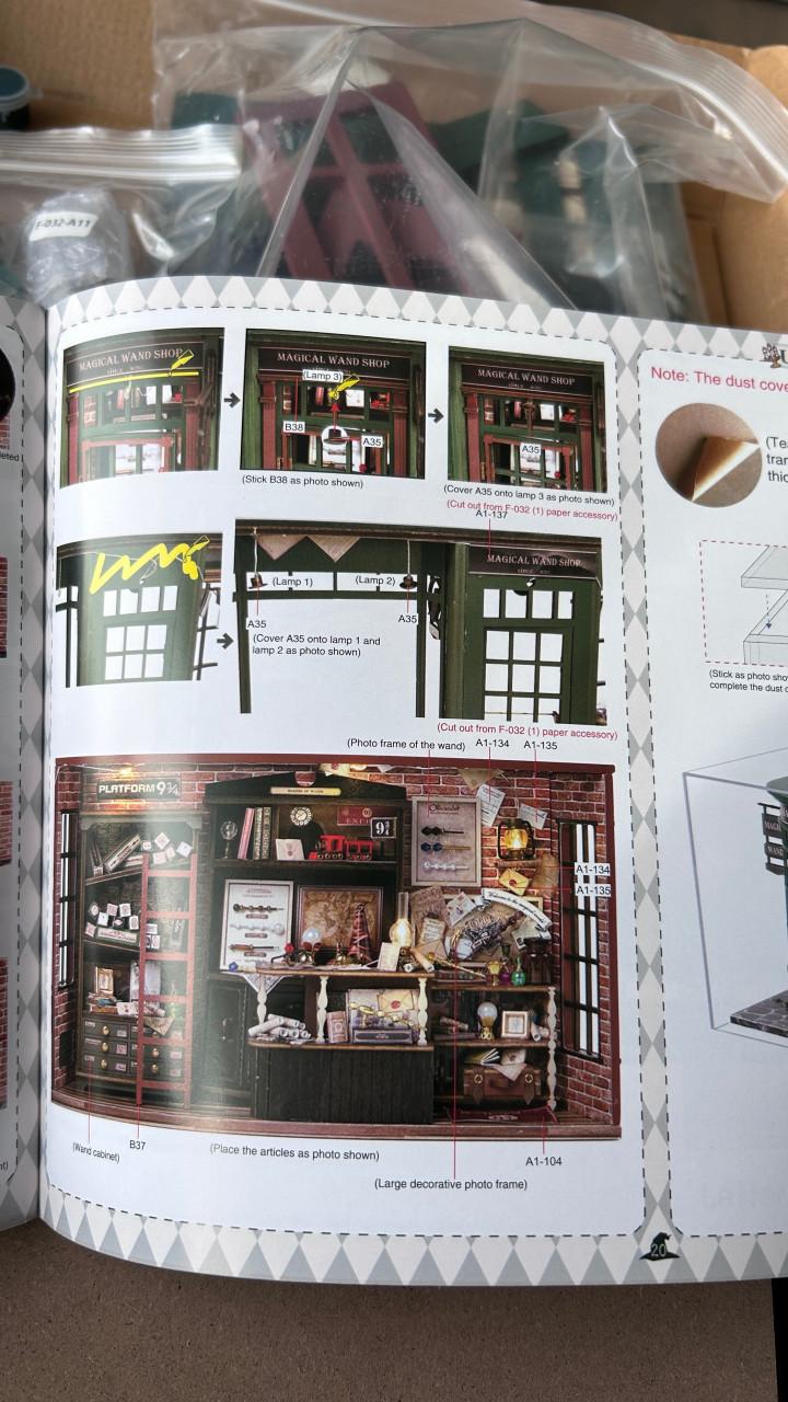 Harry Potter Magic Wand shop knutselen