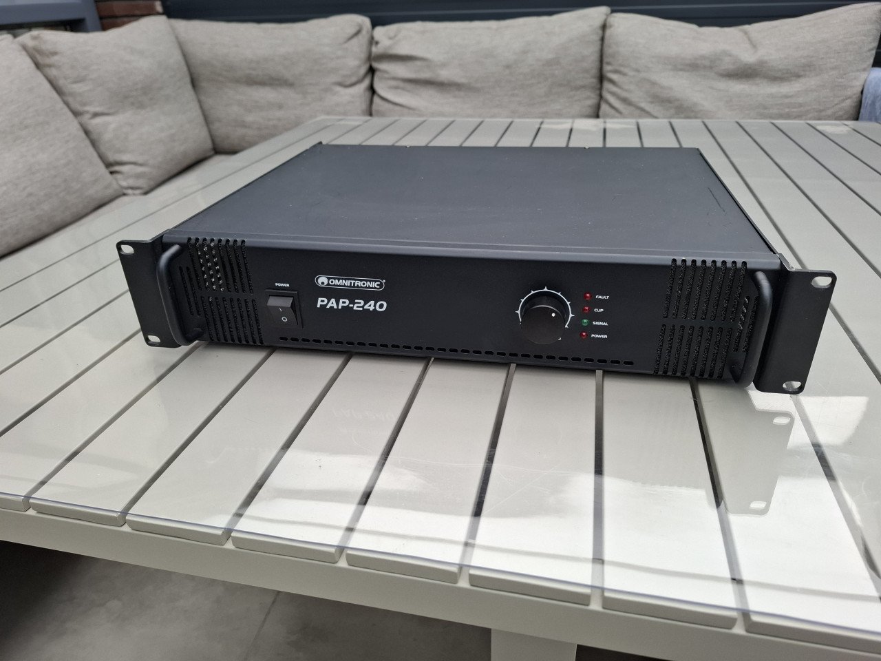 Omnitronic PAP-120 100V Versterker 120W
