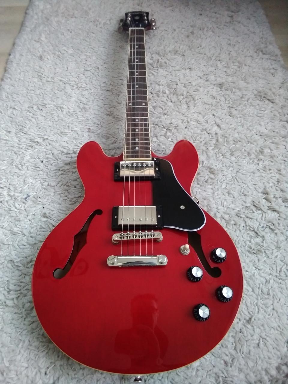 Epiphone ES-339 Inspired by Gibson Cherry Red 2024 z.g.a.n. 350 euro!
