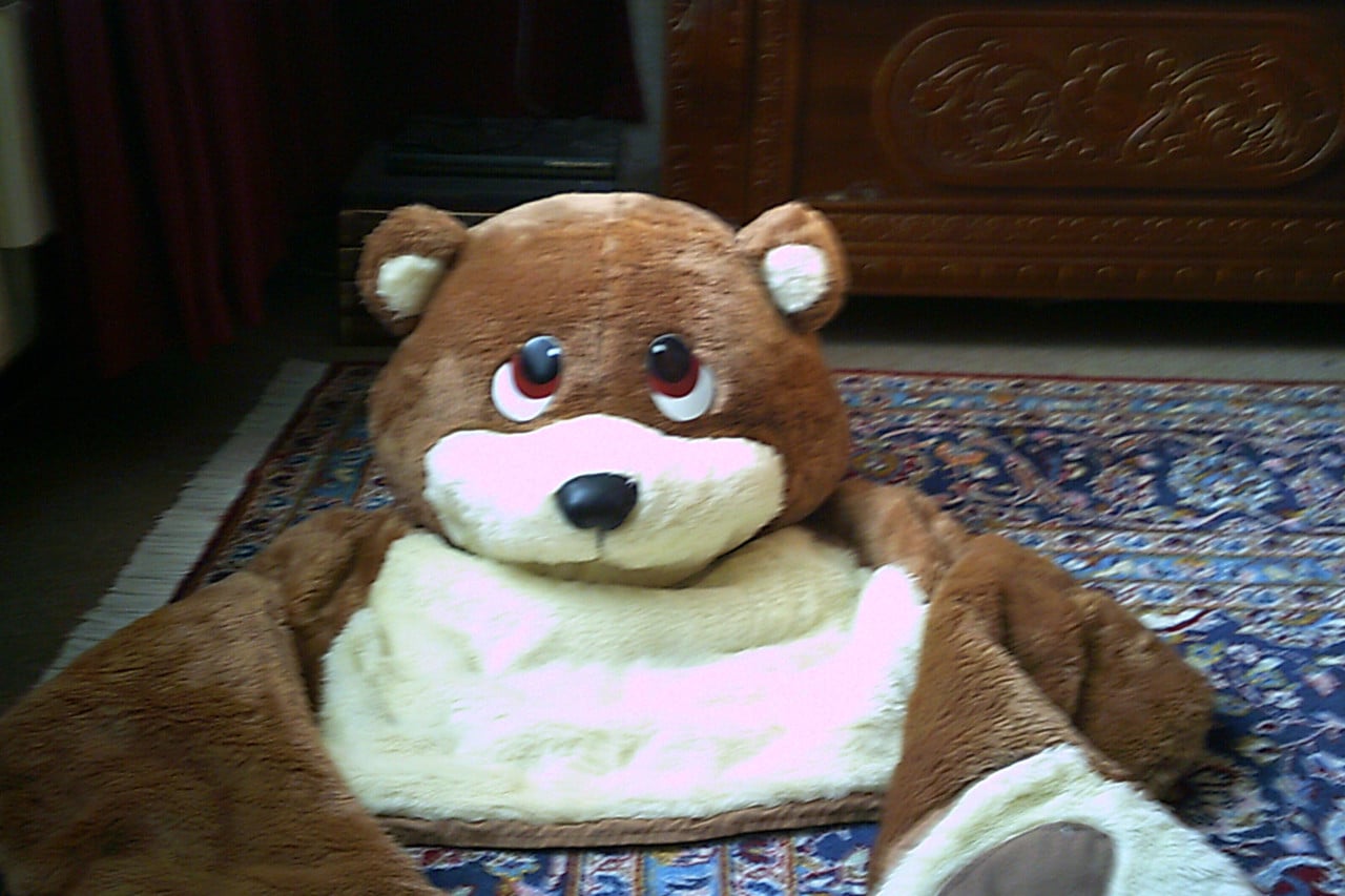 REUZE knuffel, speel-en slaapzak ineen ... gigantisch leuk !