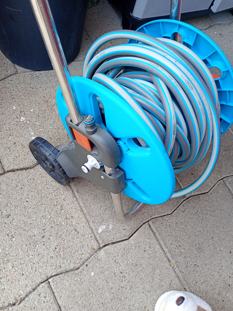 Te koop gardena slangen wagen