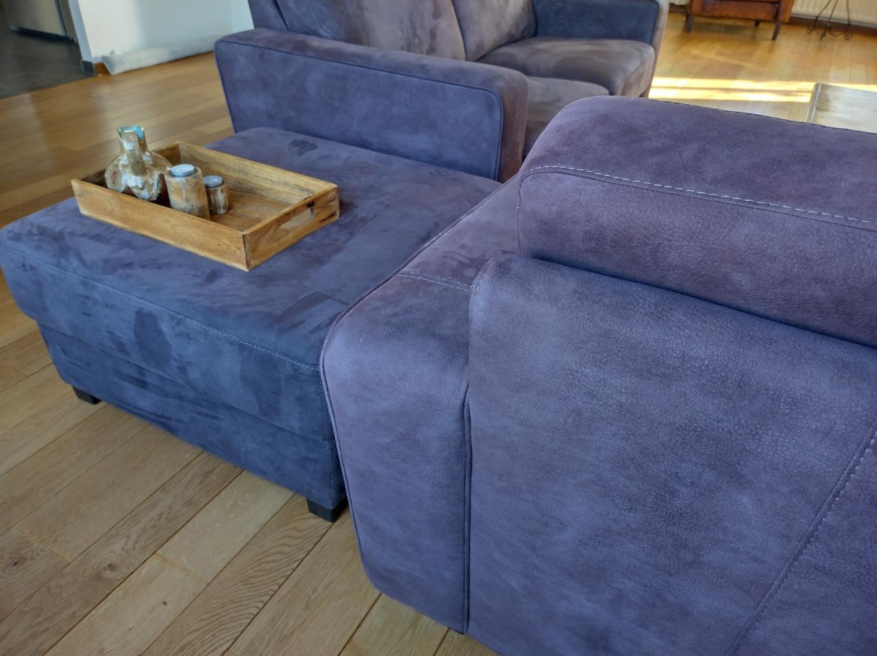 Bank 2-zits, 3-zits en poef