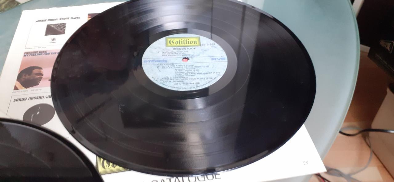 3 dubbele lp woodstock