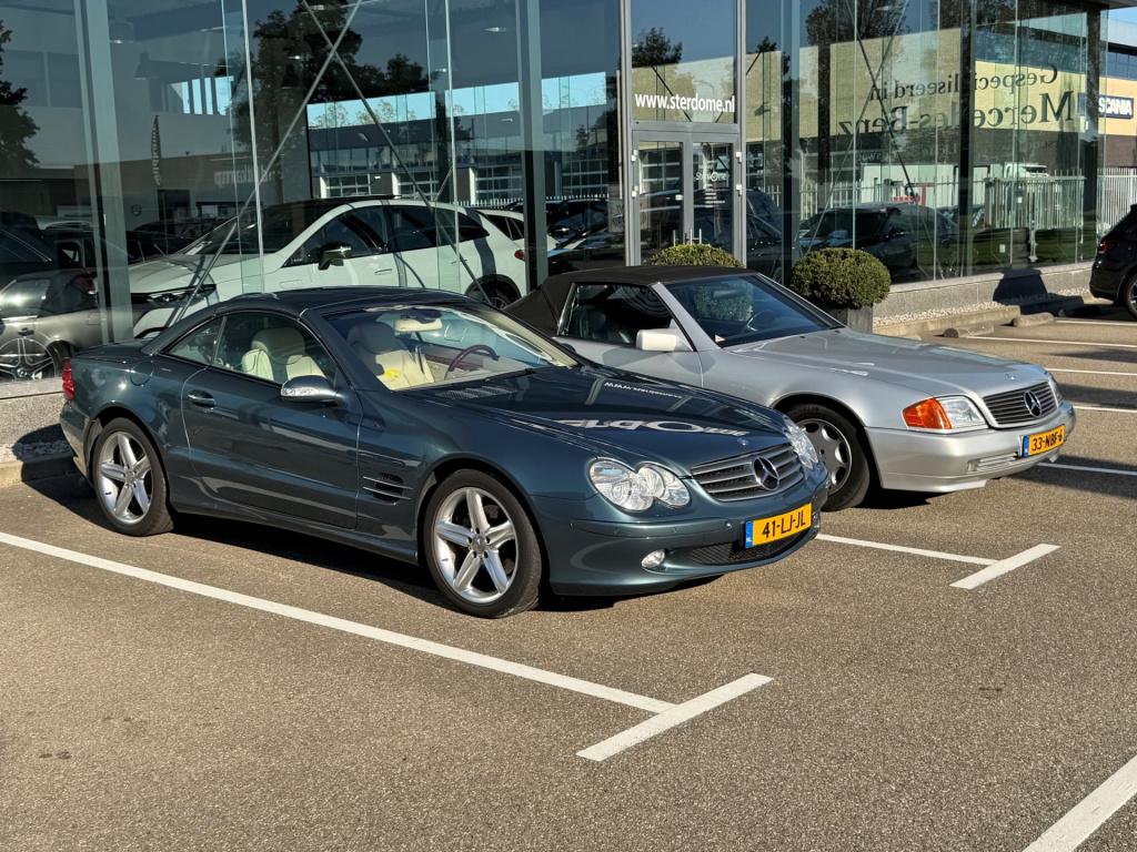 Mercedes-Benz Sl 350 l beige leder l comand aps l keyless go l alarm l mult