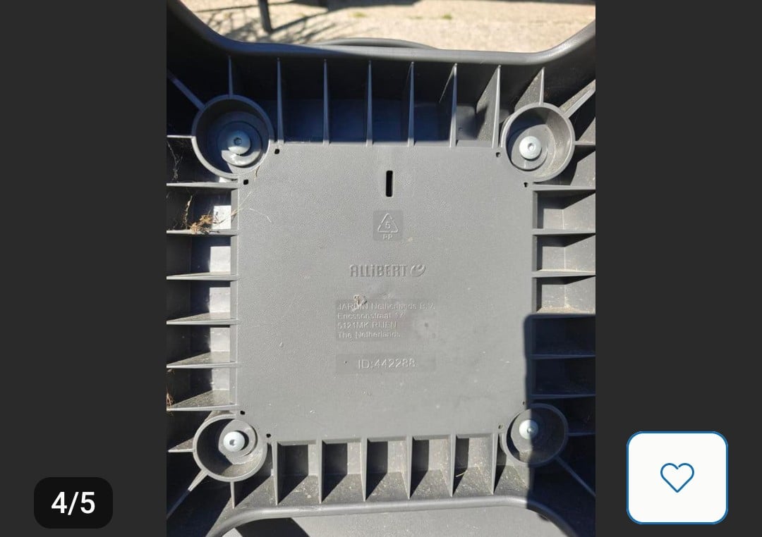 2 allibert akola tuinstoelen