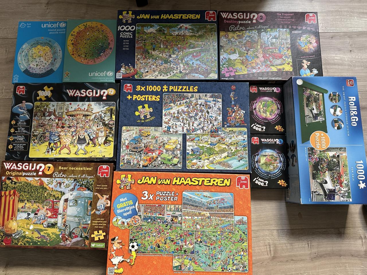 Puzzels Jan van Haasteren en Unicef