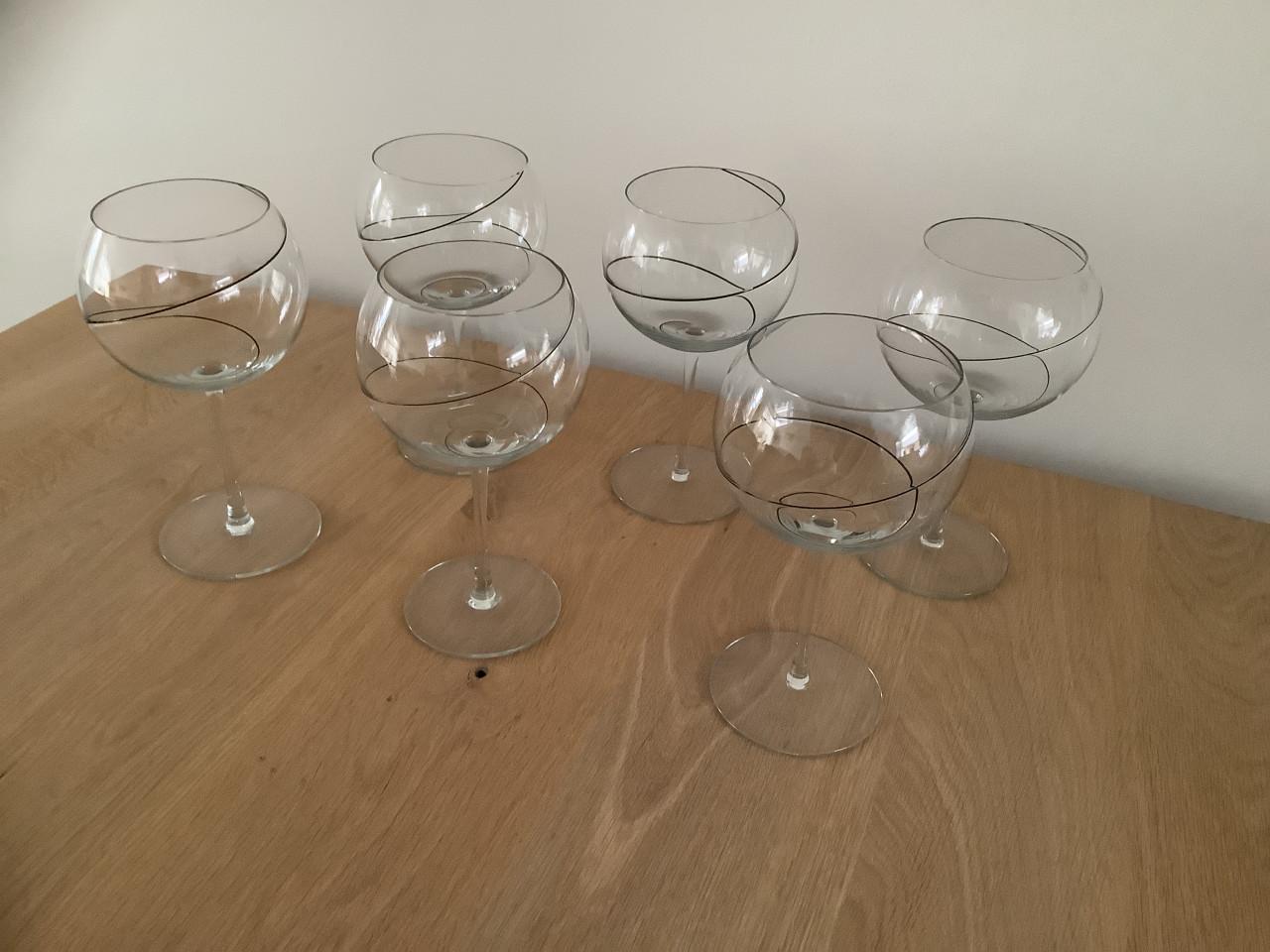 Design Wijnglazen - 6 stuks