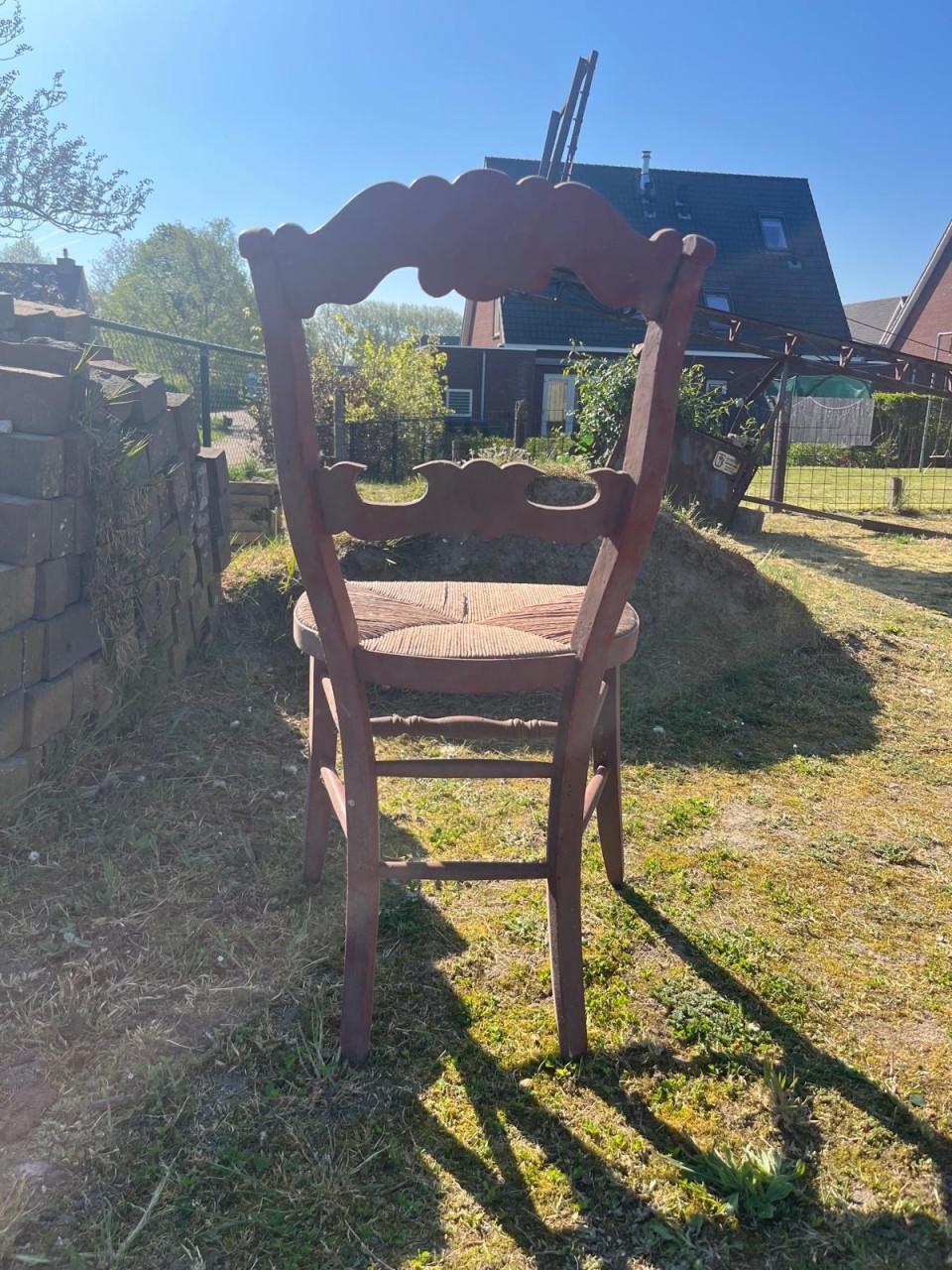 Biedermeier stoel, antiek