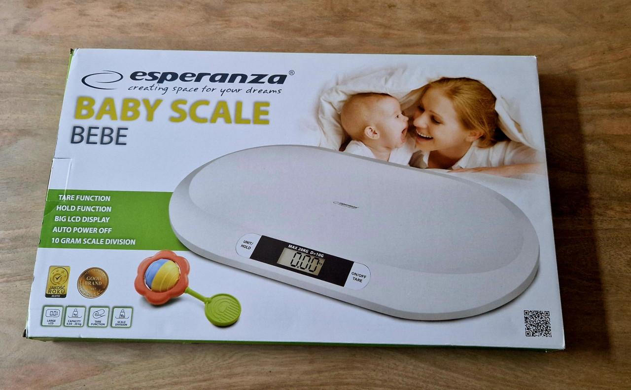 Babyweegschaal Esperanza, afm. 54½x32 cm