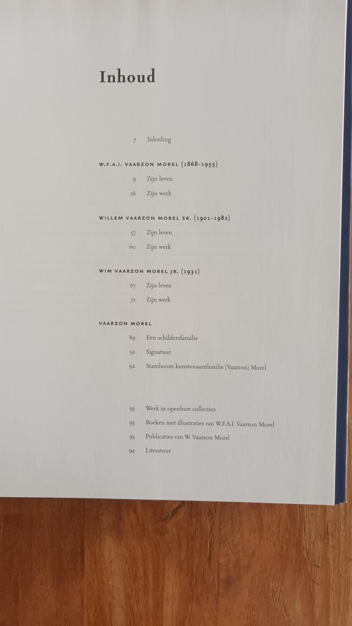 Vaarzon Morel, een schildersfamilie van Ad Beenhakker