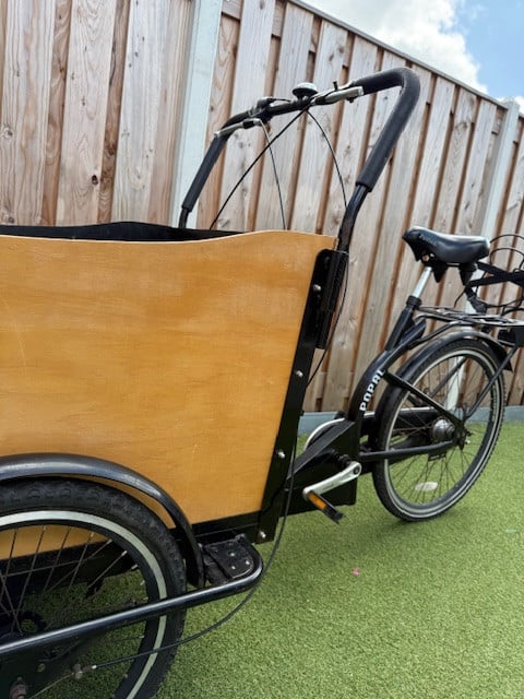 Ruime bakfiets van Popal
