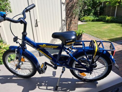 Kinderfiets 16 inch Loeki Aviator