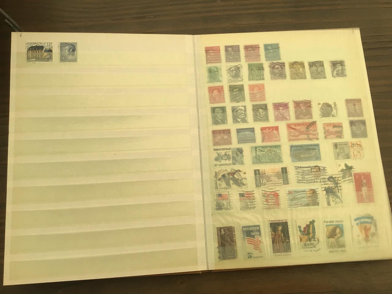 Postzegels van diverse landen