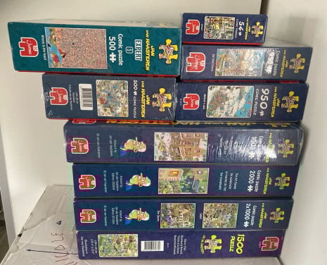 Puzzels Jan van Haasteren nieuw en gebruikt diverse grootte