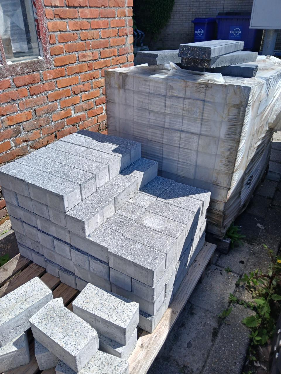 Luxe, geslepen, Agora betonklinkers, 12m2