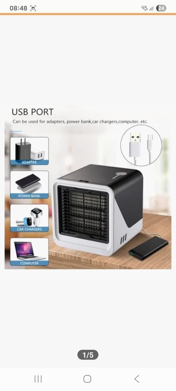 Aircooler (met water)