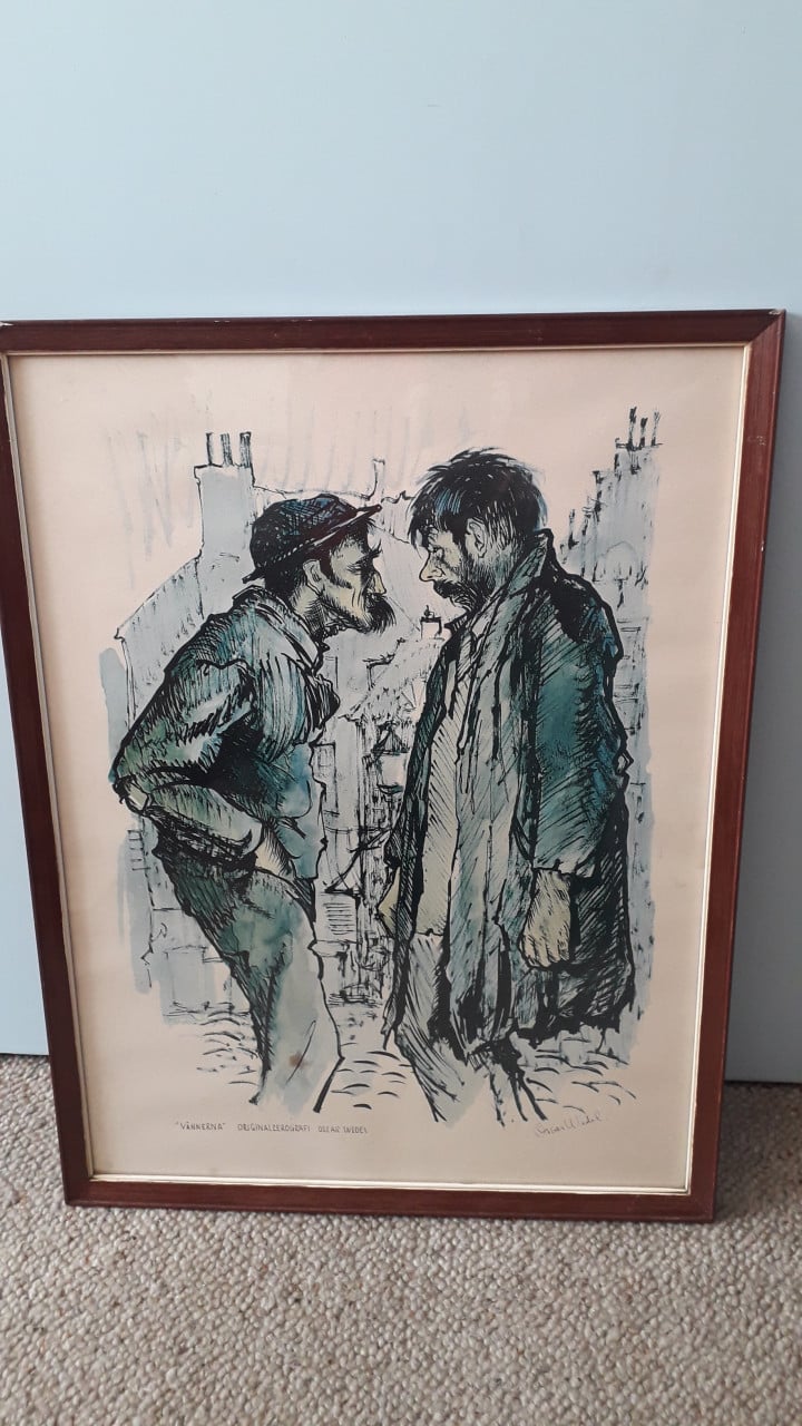 Grafiek van Oscar Wedel