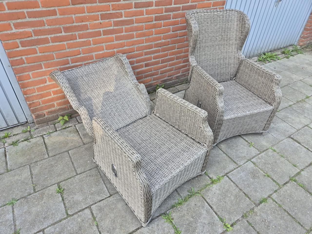AVH-Collectie Ibiza lounge verstelbare tuinstoelen