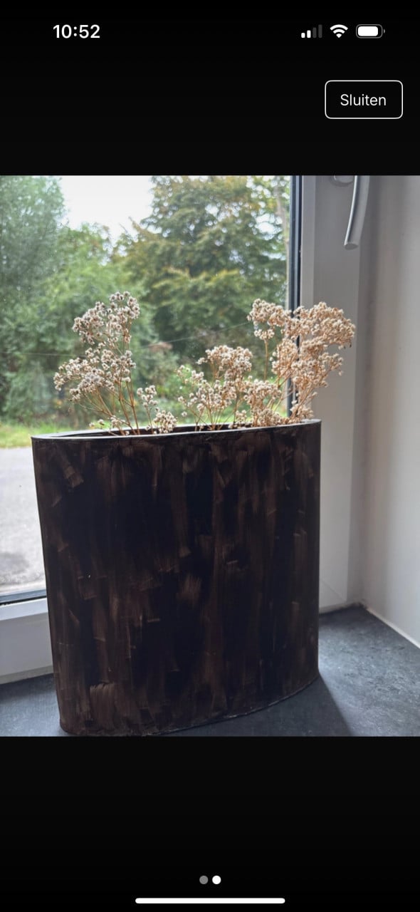 Bloempot/vaas/raamdecoratie