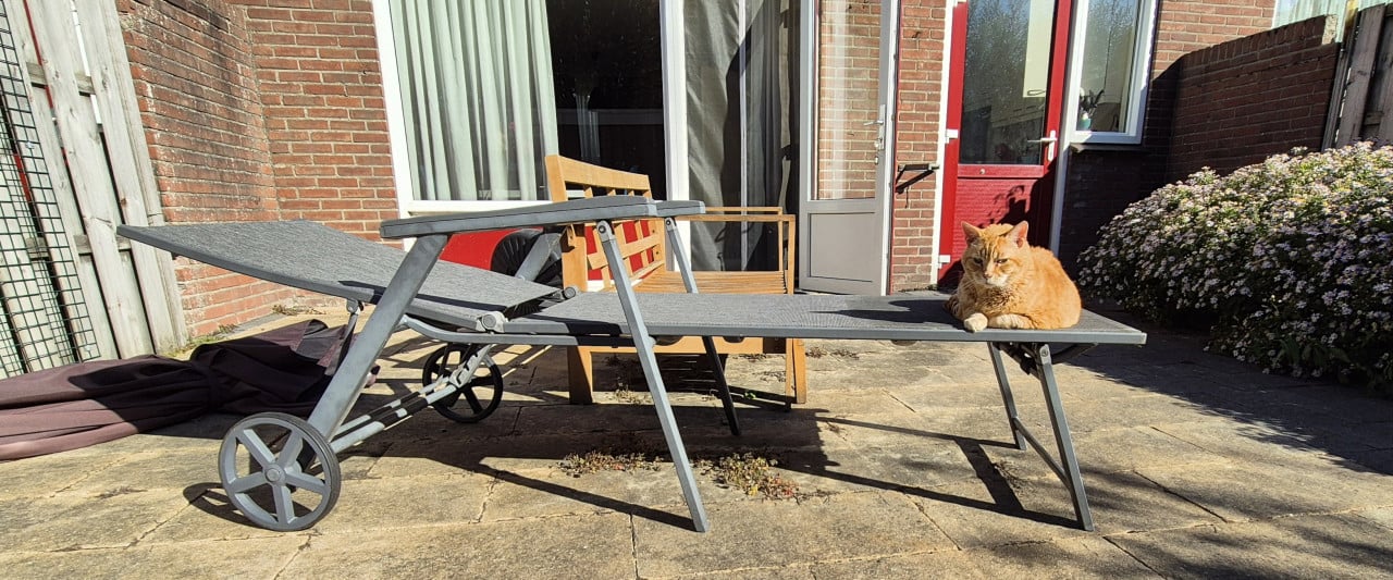 Ligstoelen Tuin