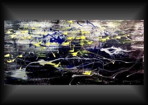 " Darx "  XXL Acrylschilderij van R.Prein (Oostenrijk)