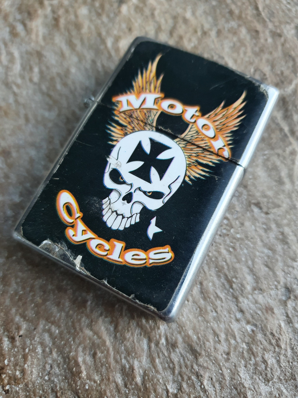 Leuke vintage aansteker (Motor cycles) voor verzamelaars....