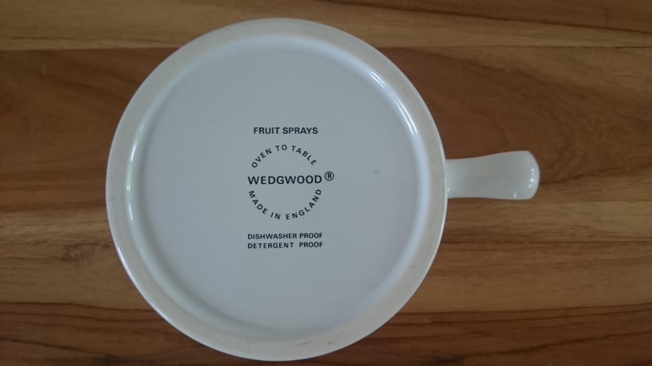Wedgwood Fruit Sprays soepkop en schotel