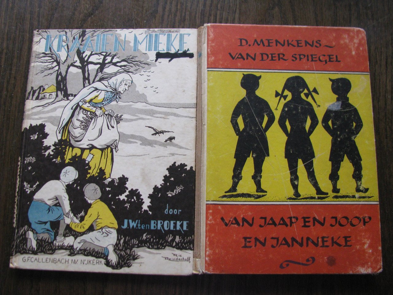 Oude jeugdboeken.