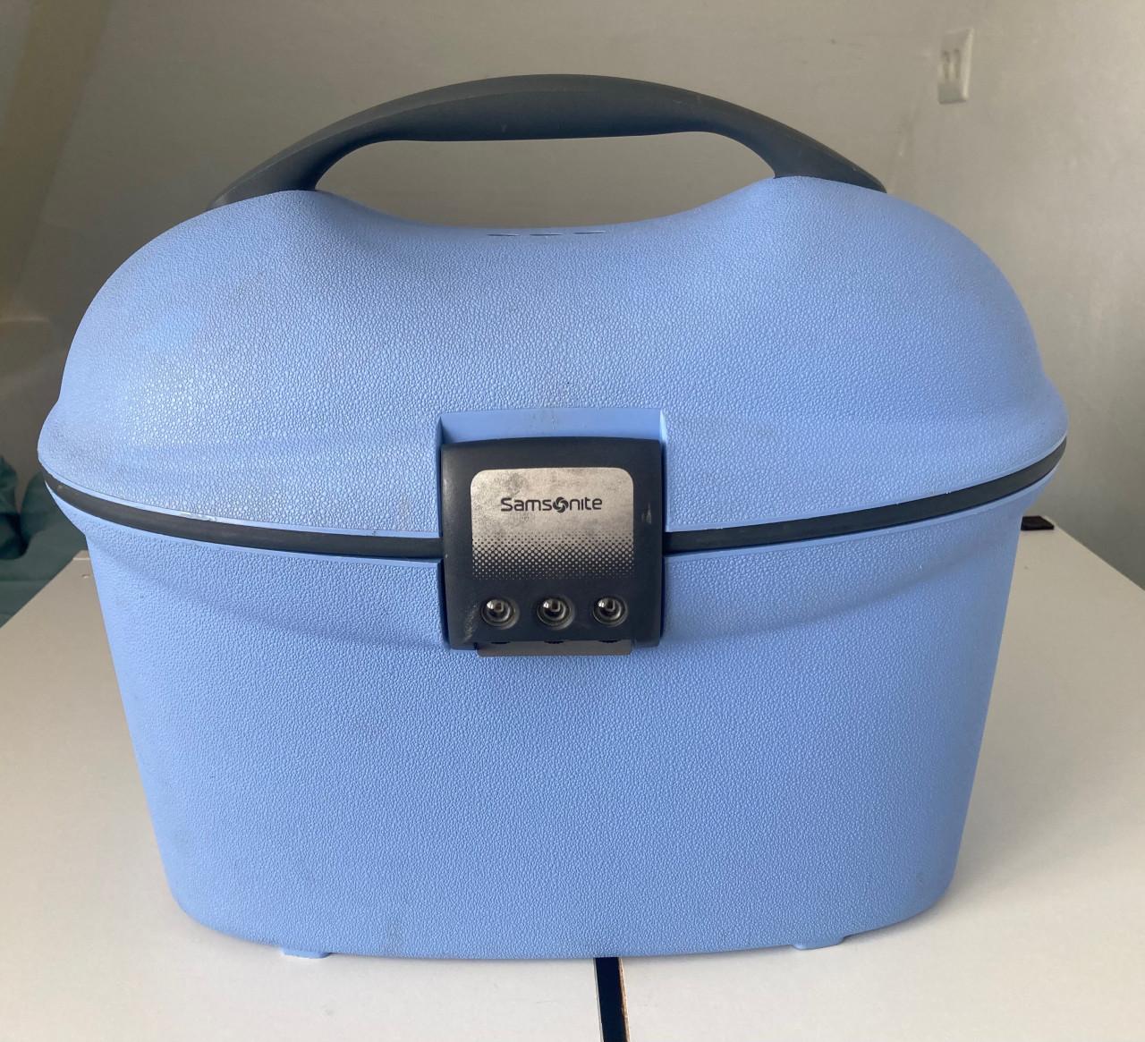 Beautycase Samsonite blauw