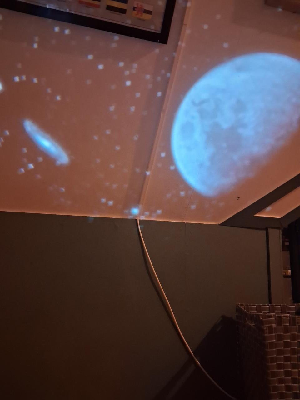 Ruimte projector incl. plaatjes