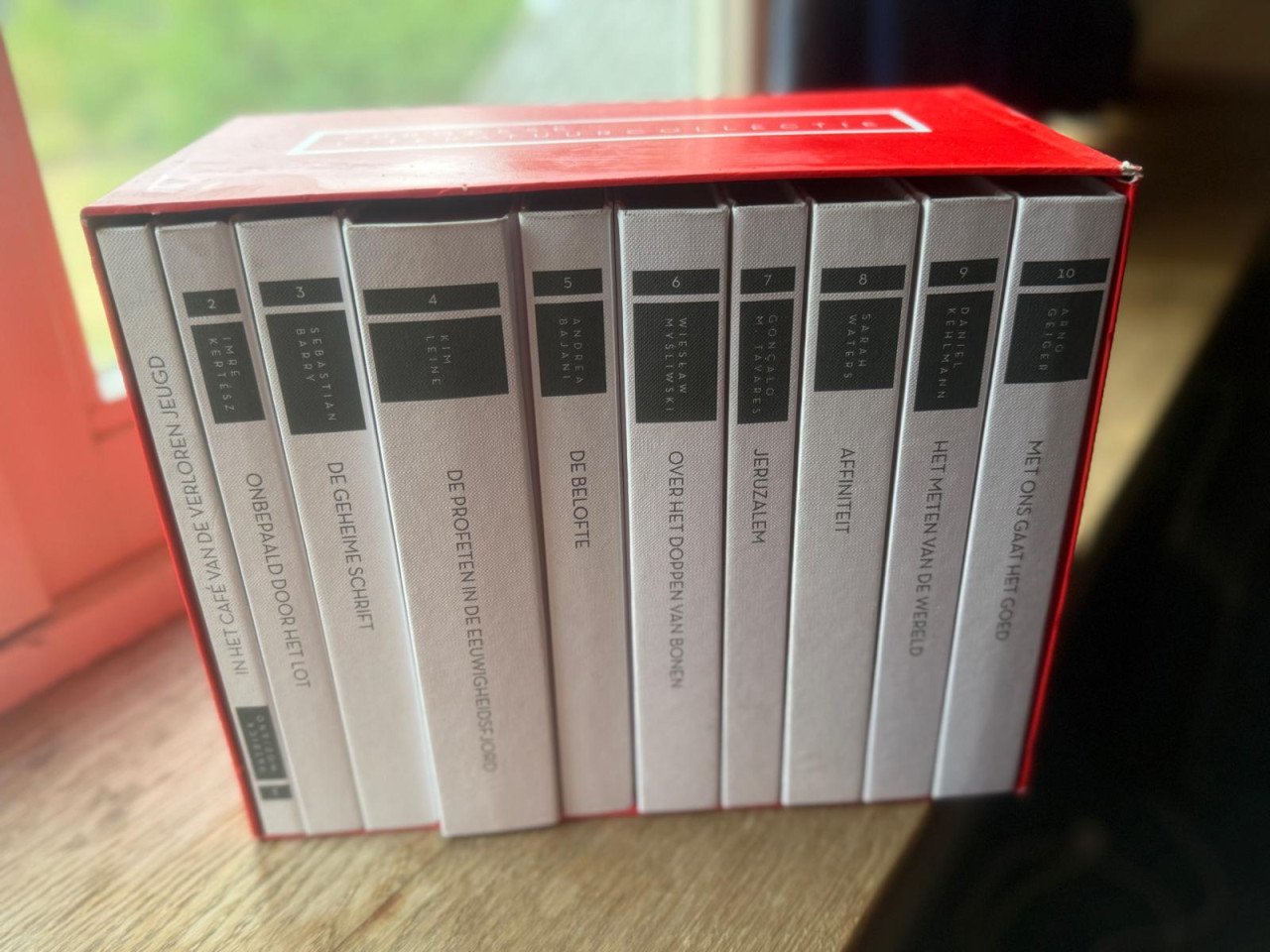 Collectie Europese literatuur ( compleet 10 boeken