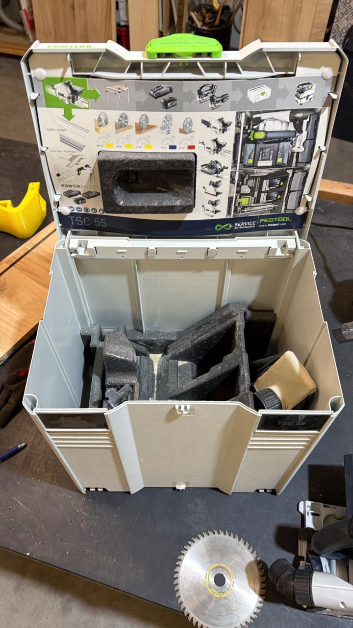 Festool TSC55 invalzaag