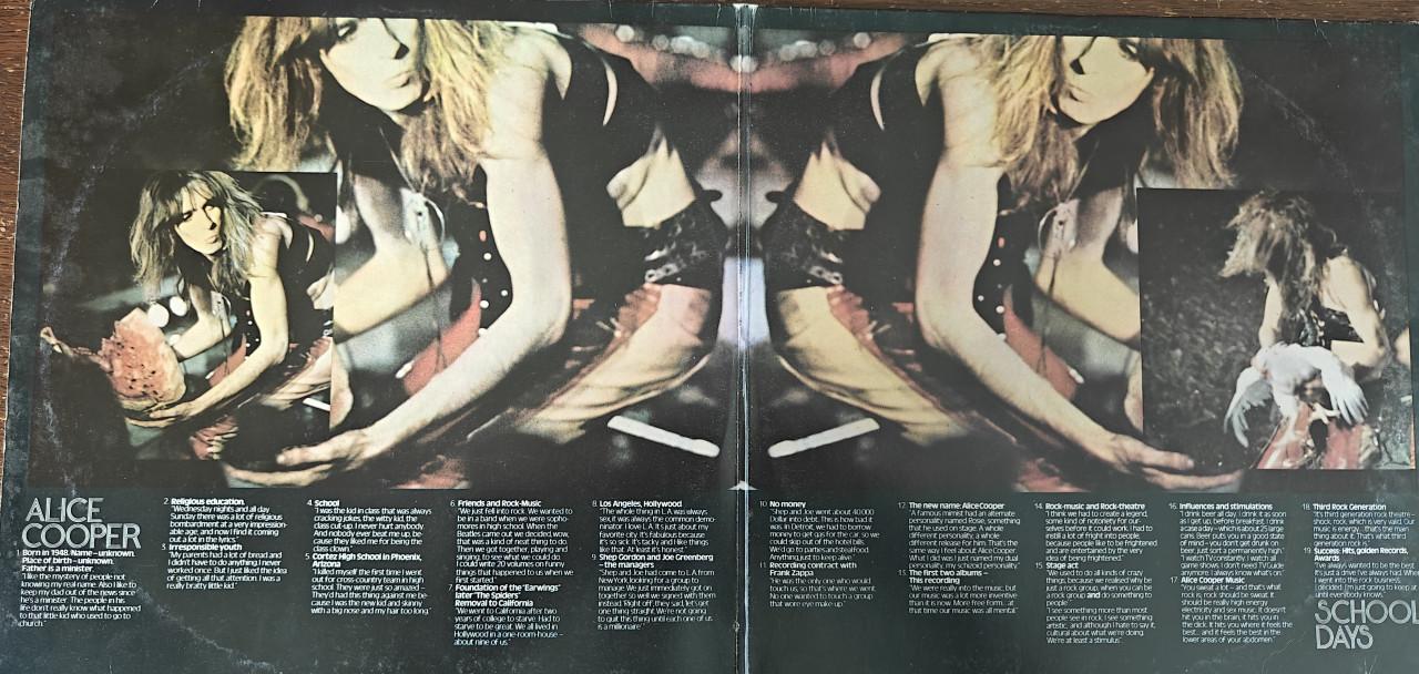 Te Koop LP Alice Cooper - School Days