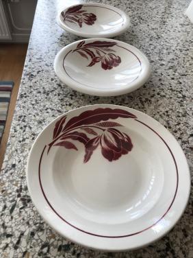 3 Franse schalen Badonvillers (gaaf)