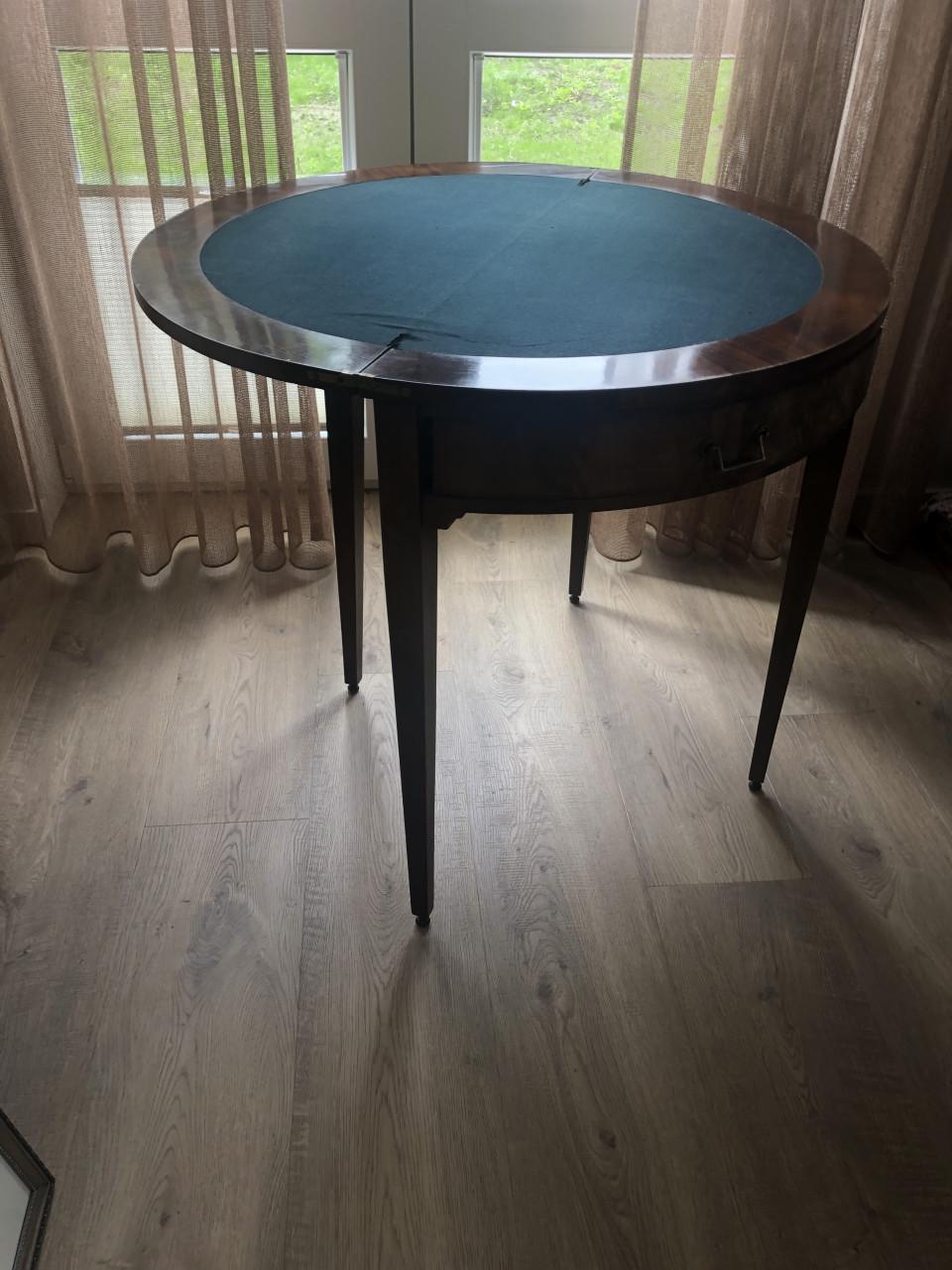Kaarttafeltje rond