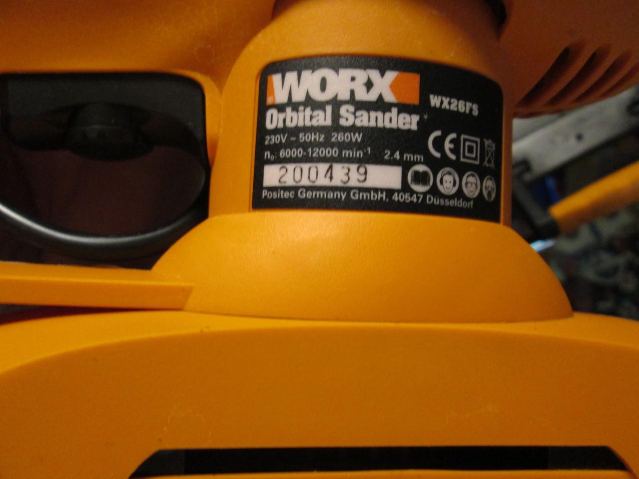 Nieuwe vlakschuurmachine in koffer