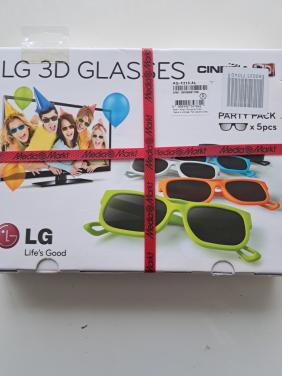 3D brillen 5 stuks in nog verpakte doos