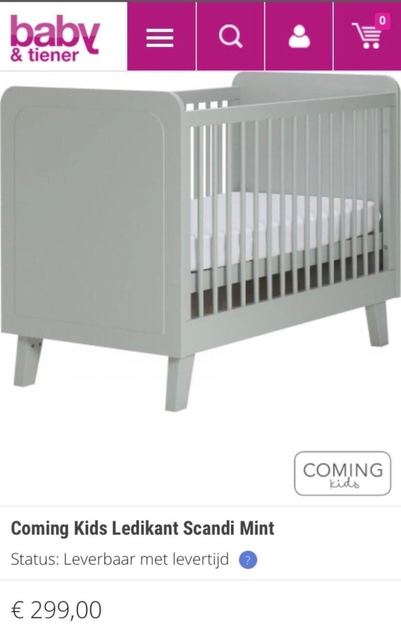 Ledikant Scandi Mint Coming Kids