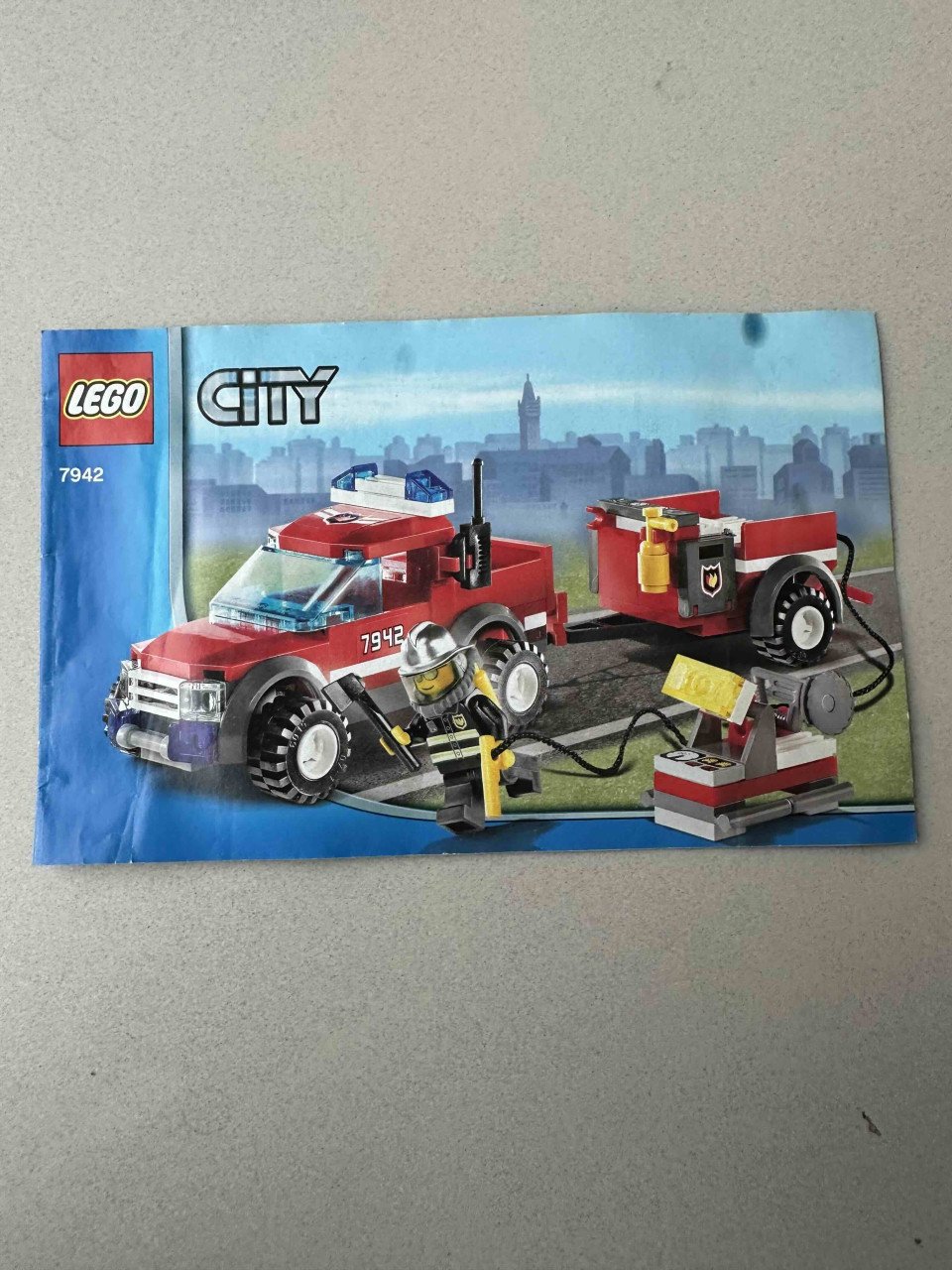 Lego City Brandweer Pick-up Truck 7942