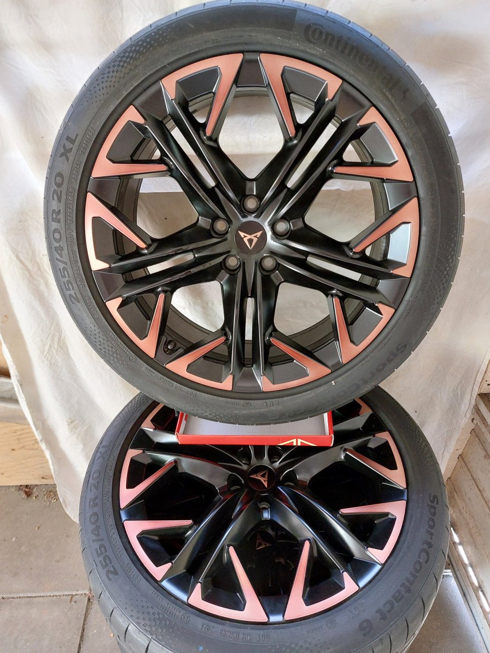 Cupra Terramar velgenset Hadron Copper 20 inch