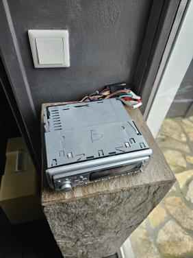 Mooi werkend zilver JVC KD-SH9101 Autoradio...