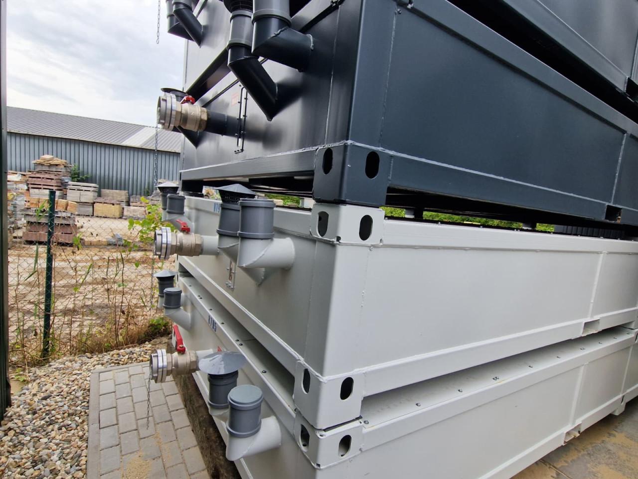 10ft en 20fts septictank / afvalwatertank / fecaliëntank