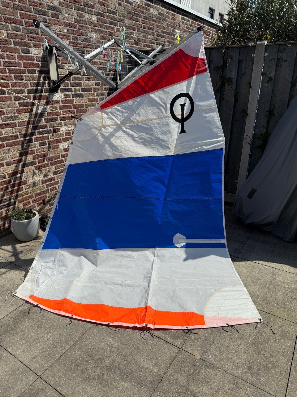 Zgan  zeil voor Optimist